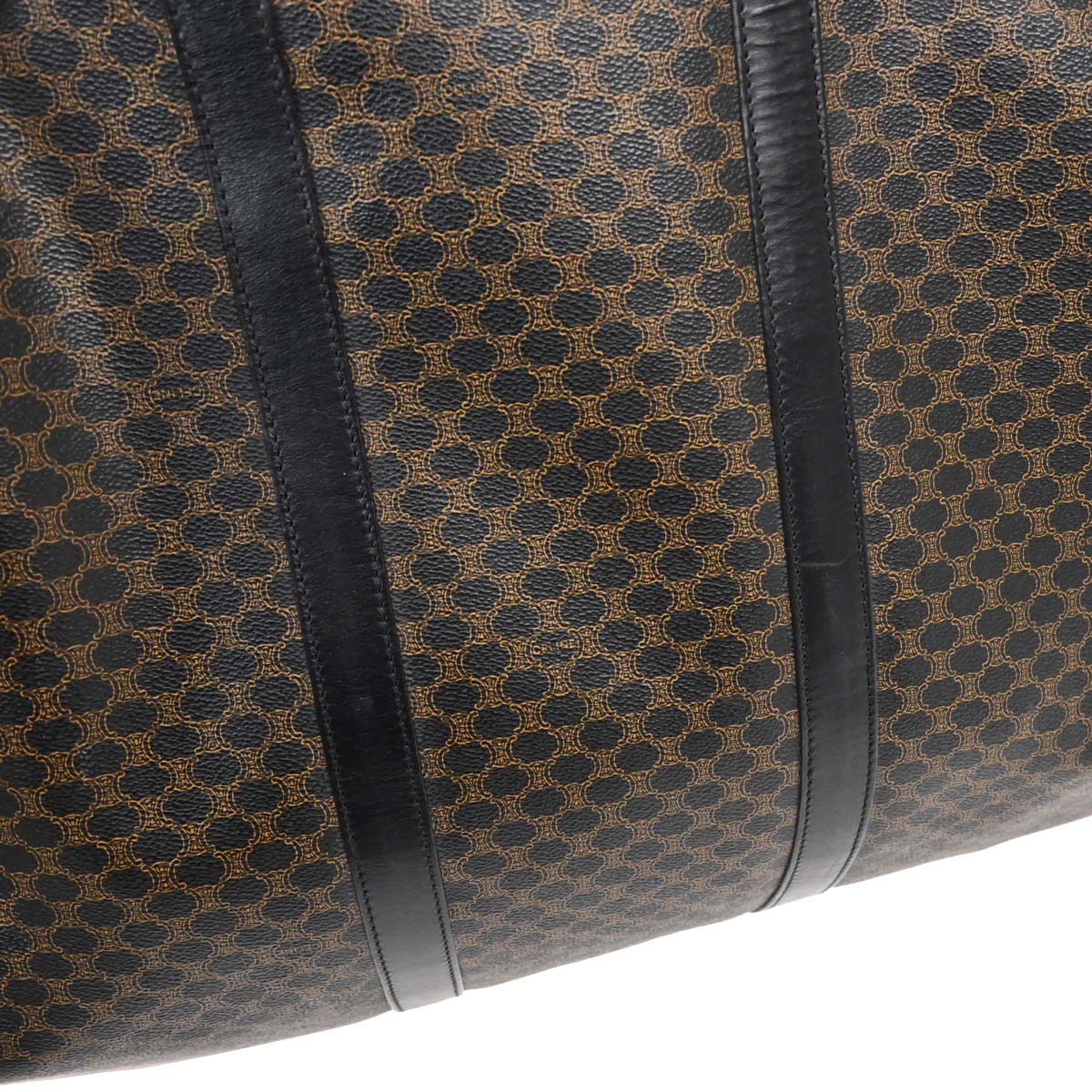 Celine Black Macadam Duffle Handbag - Image 8