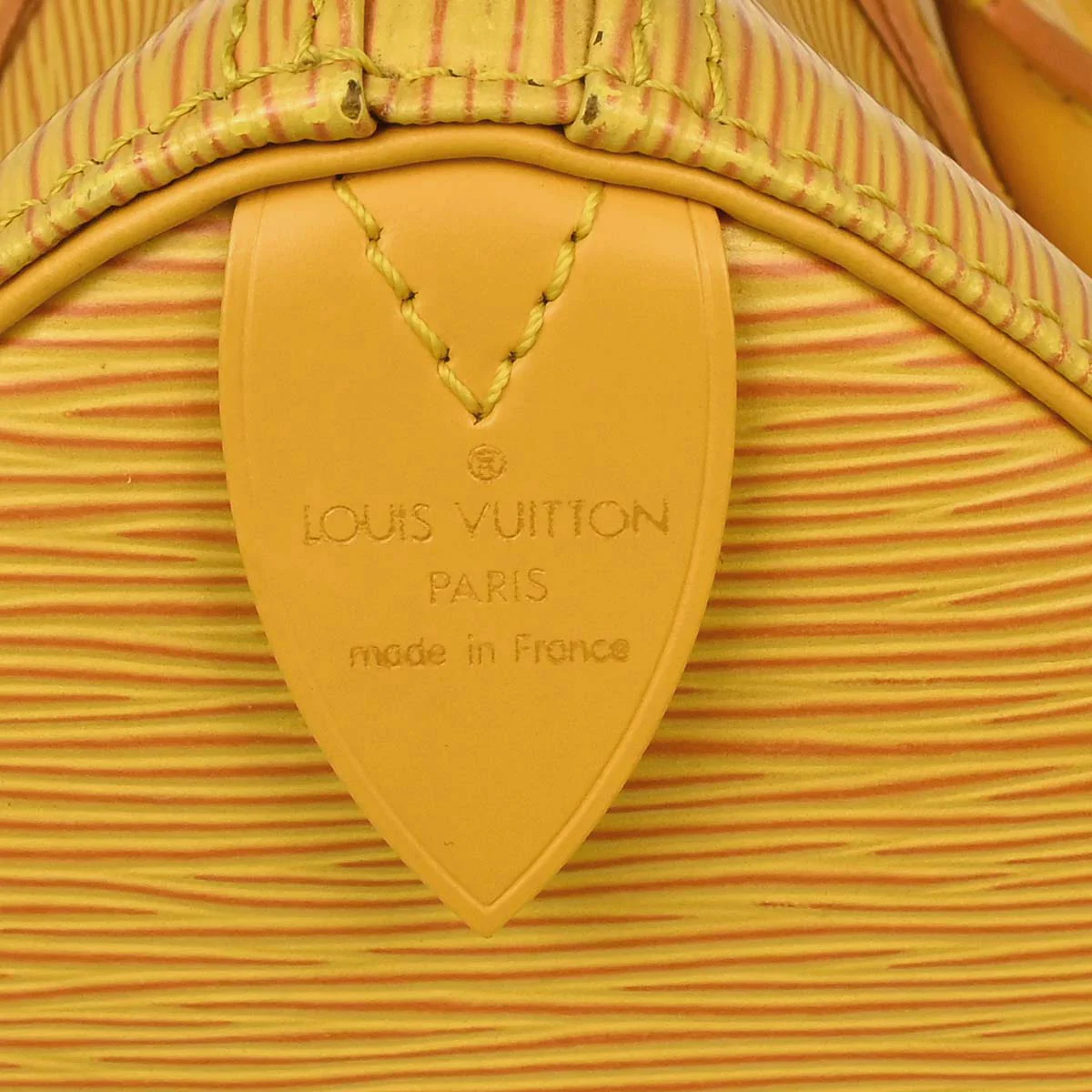 Louis Vuitton Yellow Epi Speedy 25 Handbag M43019 - Image 15