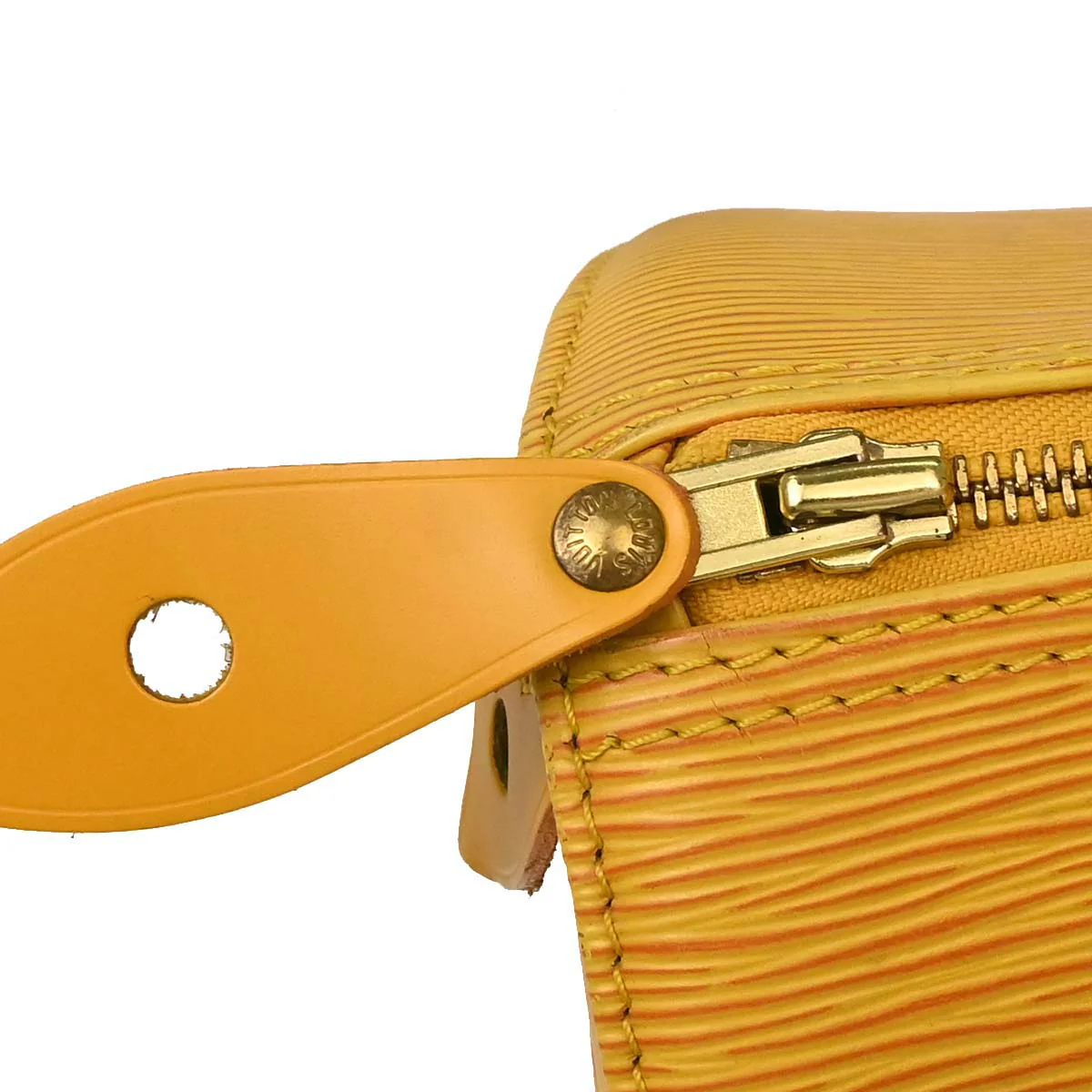 Louis Vuitton Yellow Epi Speedy 25 Handbag M43019 - Image 3