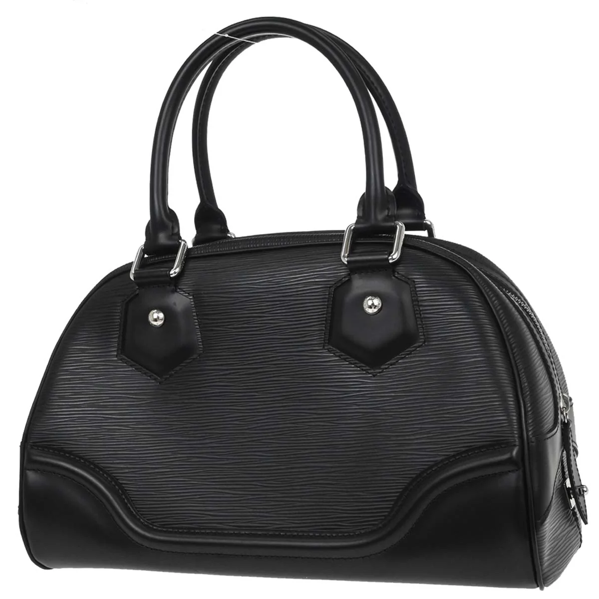 Louis Vuitton Black Epi Bowling Montaigne PM Handbag M59322 - Image 2