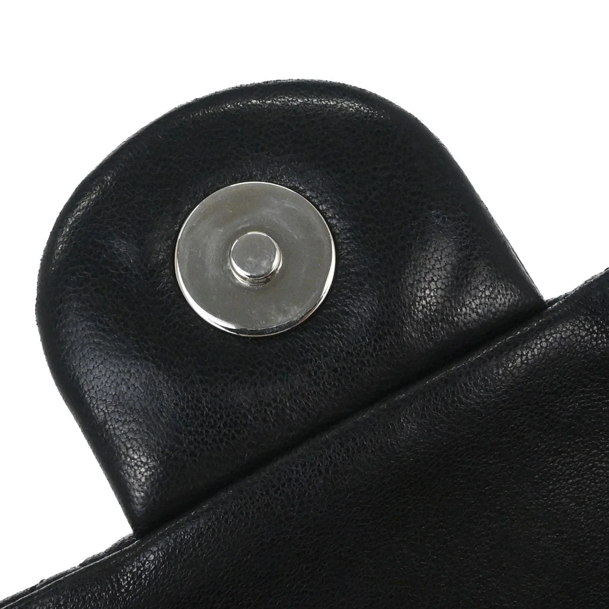 Chanel Black Calfskin Chain Around Shoulder Bag - Image 12