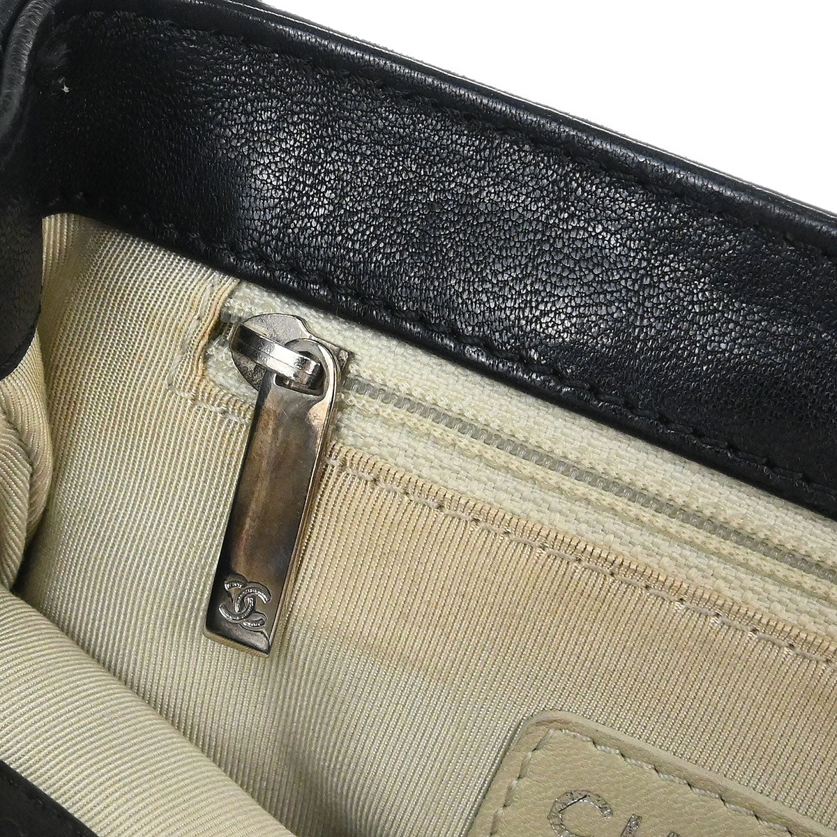 Chanel Black Calfskin Chain Around Shoulder Bag - Image 18