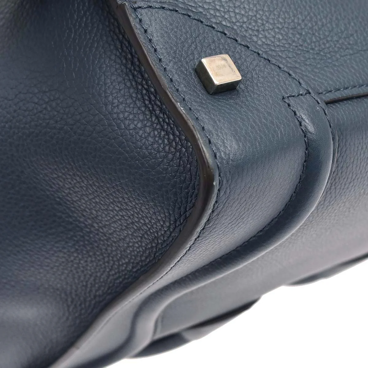 Celine Navy Mini Luggage Tote Bag - Image 8