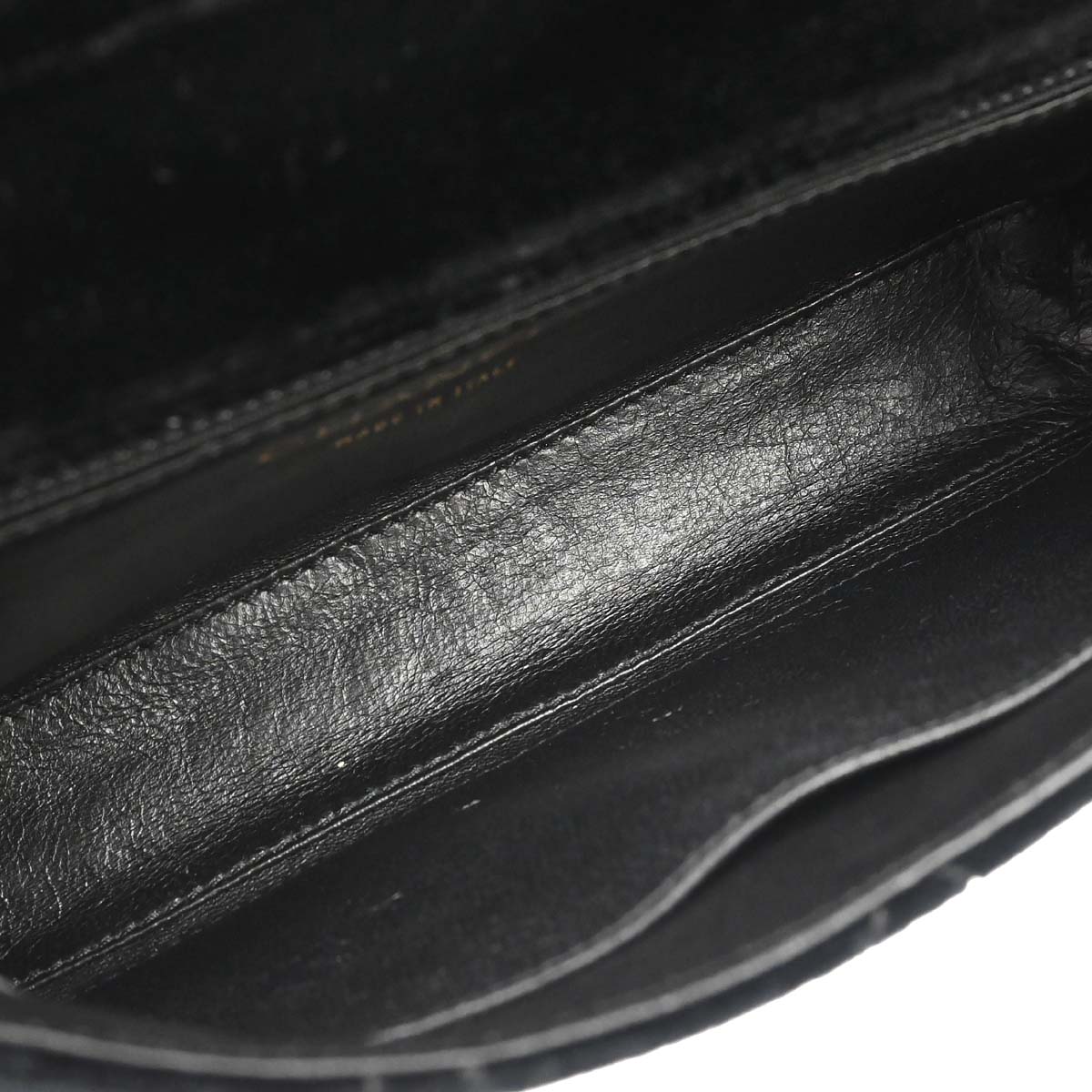 Chanel Black Velvet Chain Handbag - Image 16