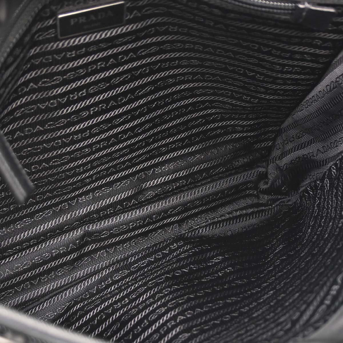 Prada * Black Nylon Shoulder Bag - Image 16