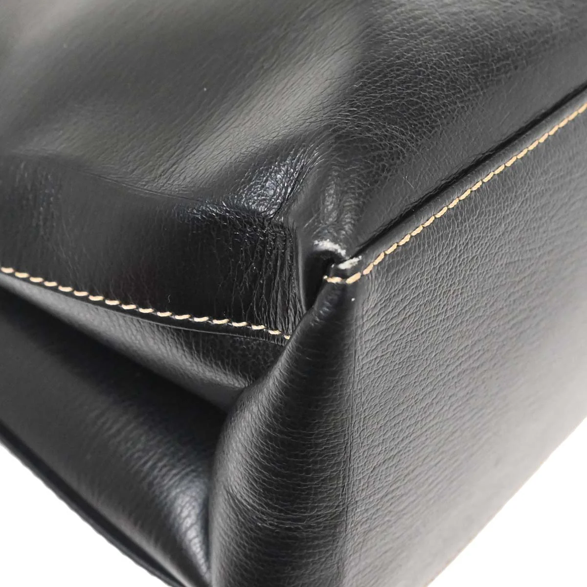 Loewe Black Leather Velasquez 2way Shoulder Handbag - Image 8