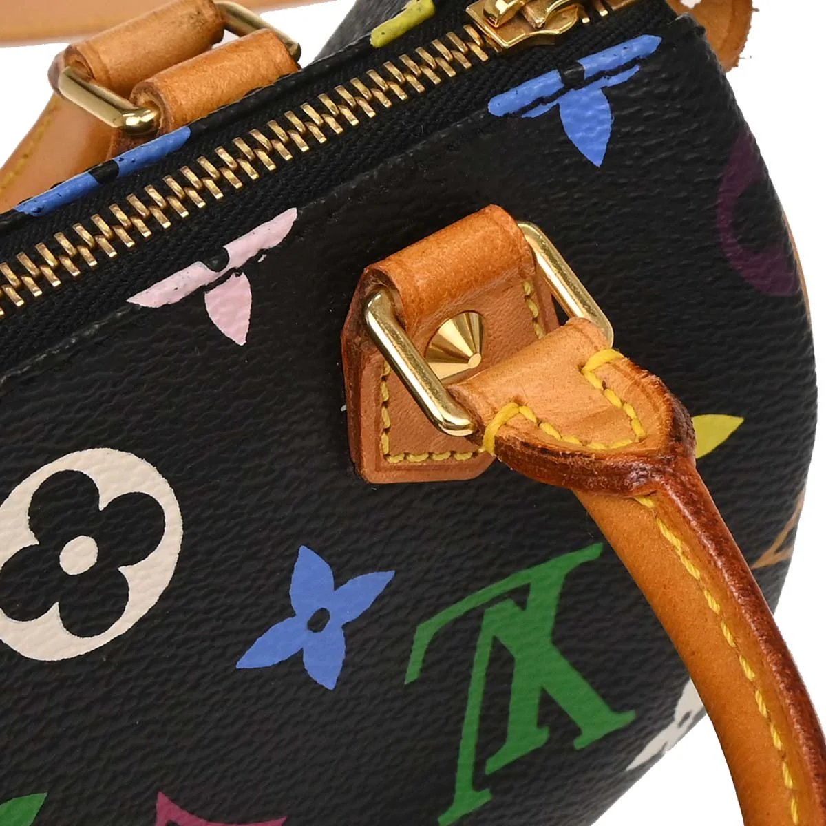 Louis Vuitton Multicolor Mini Speedy 2way Shoulder Handbag M92644 - Image 13