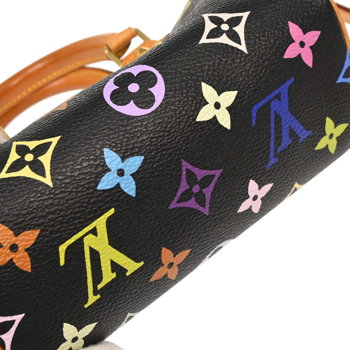 Louis Vuitton Multicolor Mini Speedy 2way Shoulder Handbag M92644 - Image 9