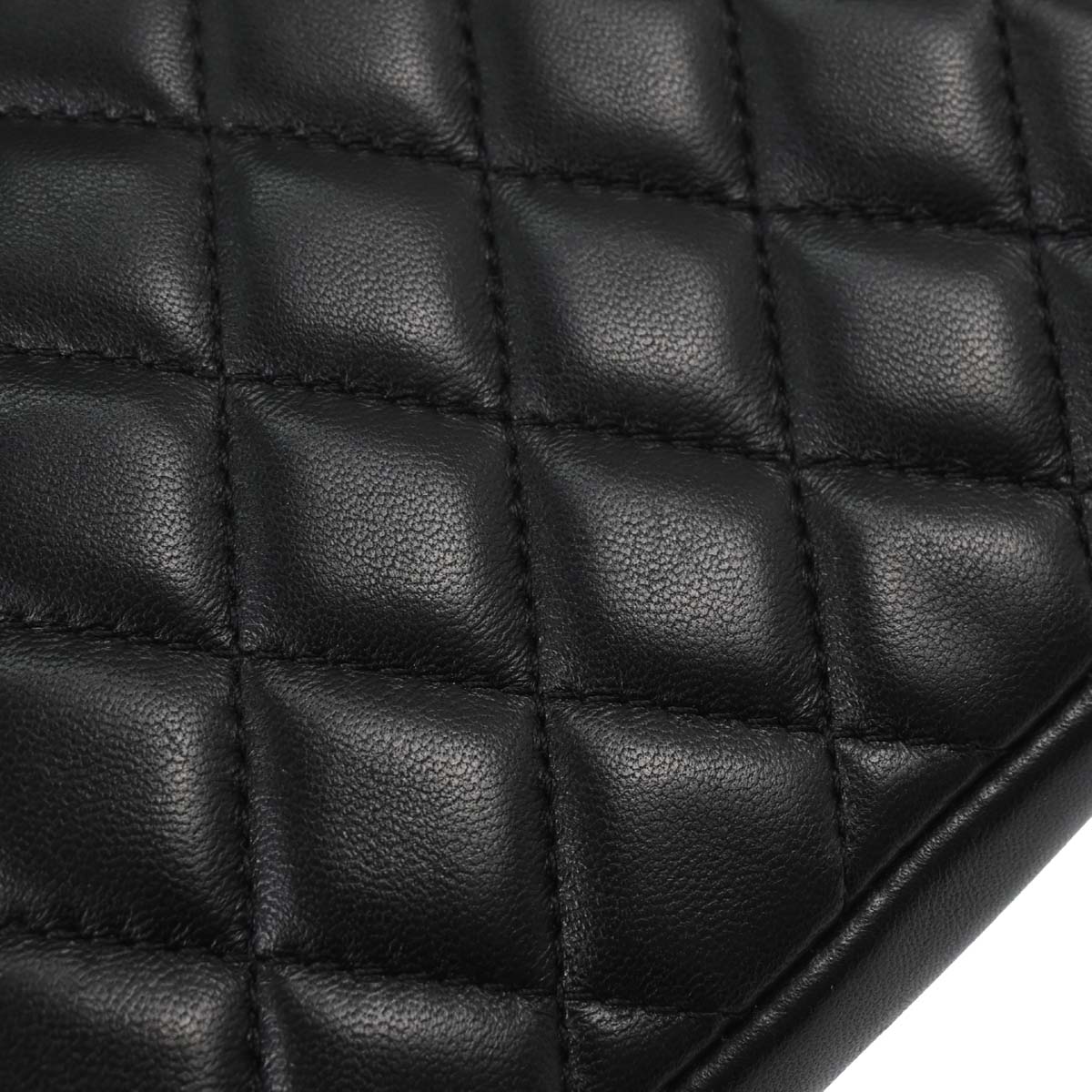 Chanel 2019 Black Lambskin Side Packs Shoulder Bag - Image 6