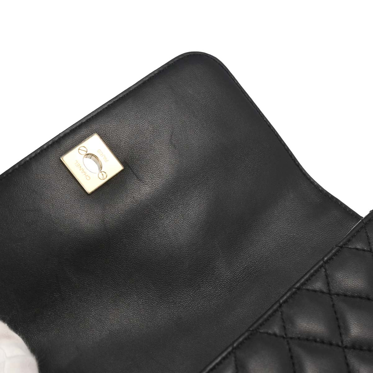 Chanel 2019 Black Lambskin Side Packs Shoulder Bag - Image 9