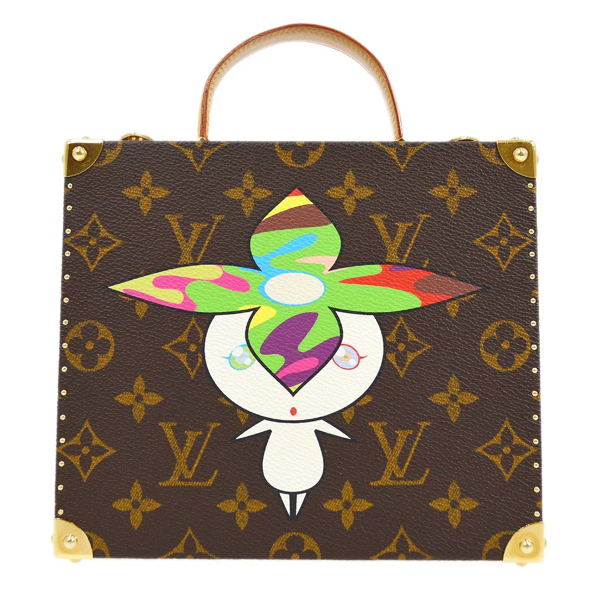 Louis Vuitton * 2000s x Takashi Murakami Hat Man Jewelry Case M92475