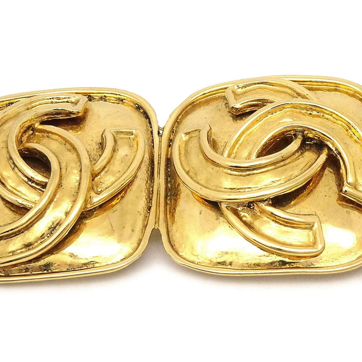 Chanel Triple CC Brooch Pin Gold 94P - Image 2