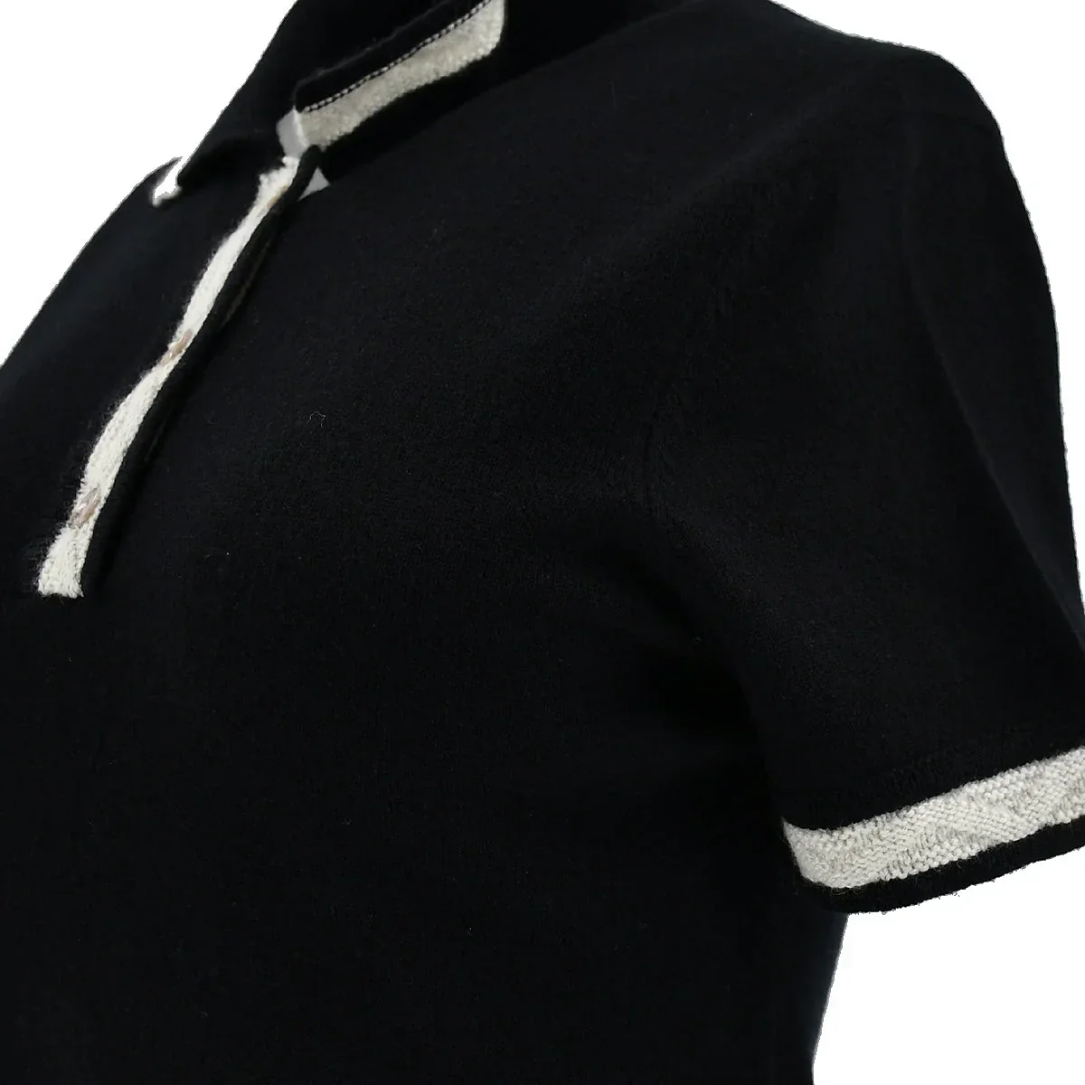 Chanel 2004 Fall CC Logo Cashmere Polo Dress #40 - Image 5