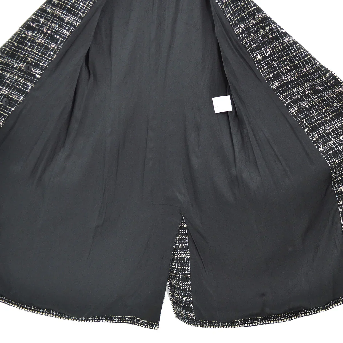 Chanel 2005 cruise crest-applique tweed coat #40 - Image 6