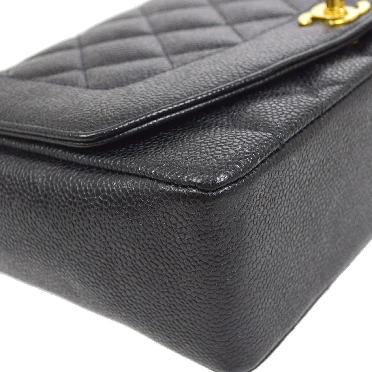 CHANEL 1994-1996 Black Caviar Diana Medium - Image 3