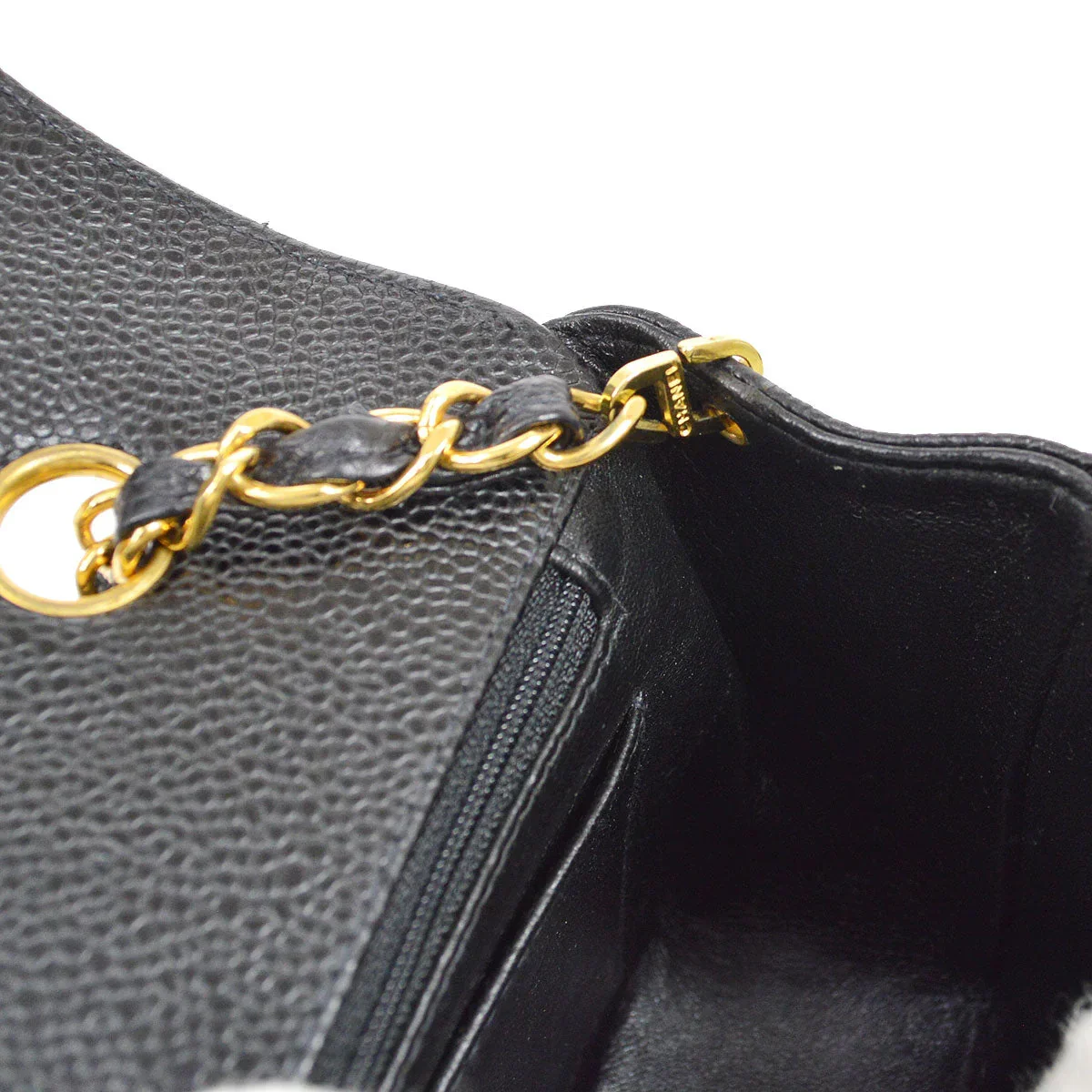 CHANEL 1994-1996 Black Caviar Diana Medium - Image 9