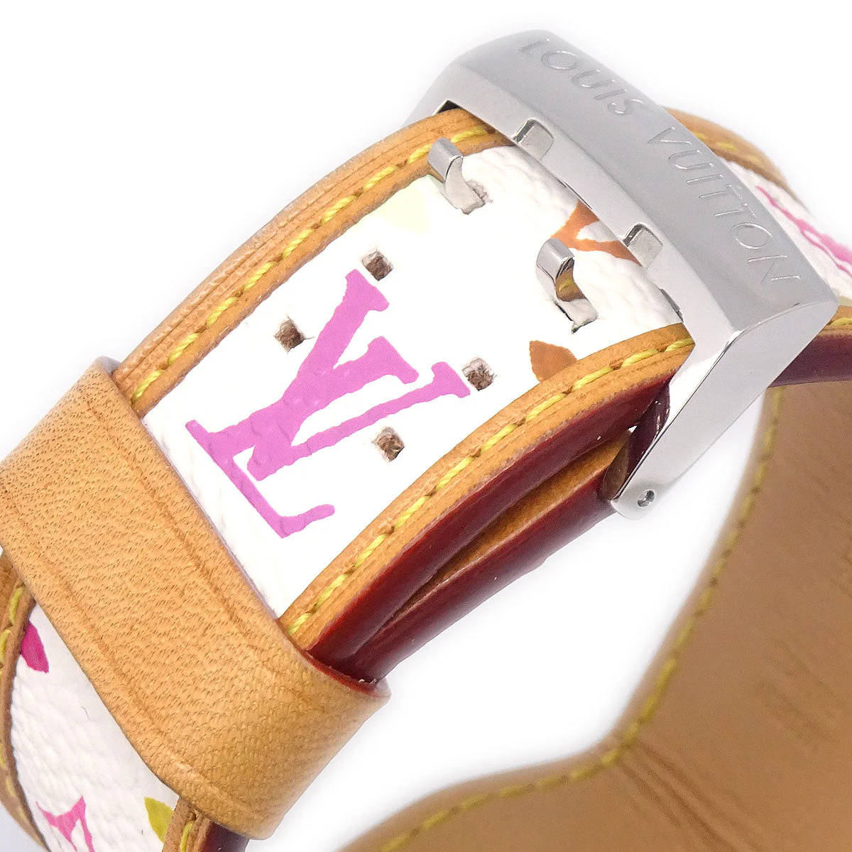 Louis Vuitton × Takashi Murakami Tambour Love Monogram Ref. Q12130 - Image 5