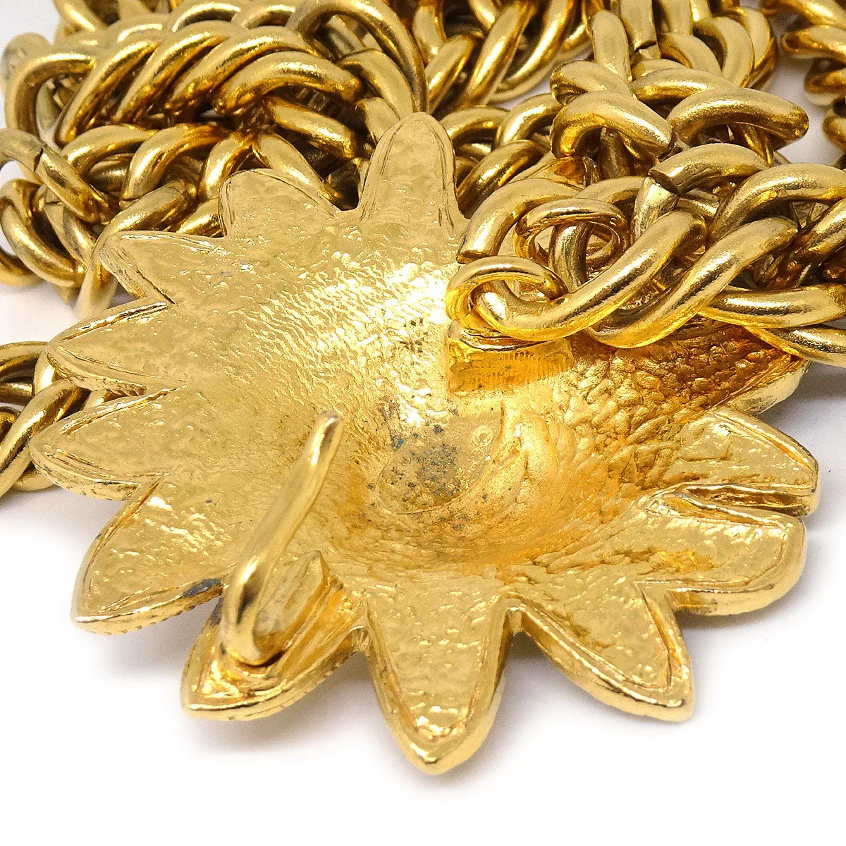 Chanel 1986-1994 Lion Gold Chain Belt - Image 3