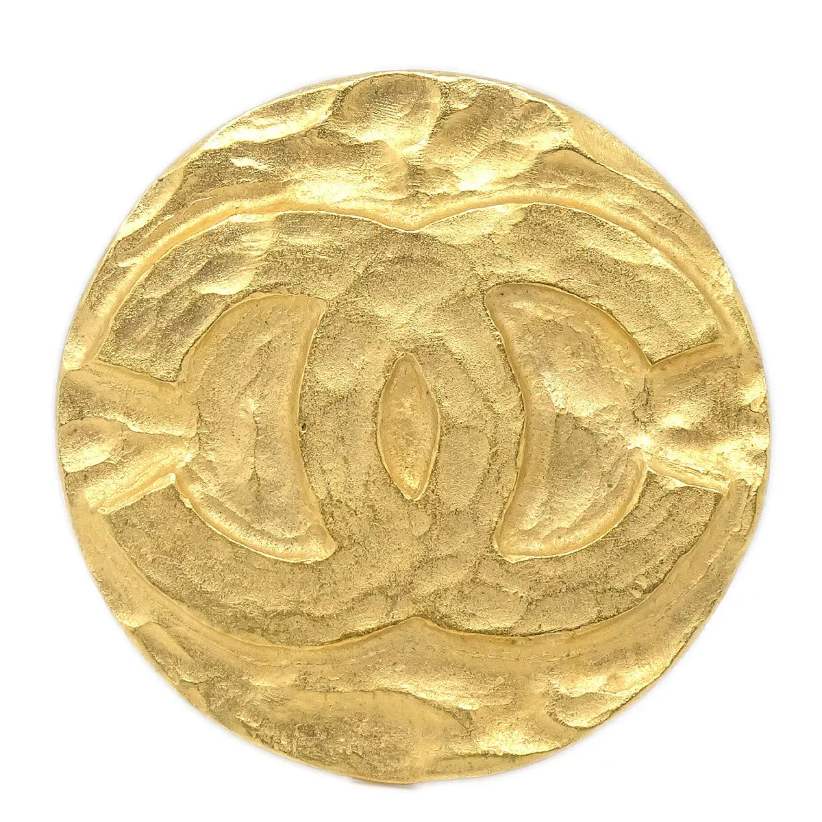 Chanel 1994 Brooch Pin Corsage Gold 94P