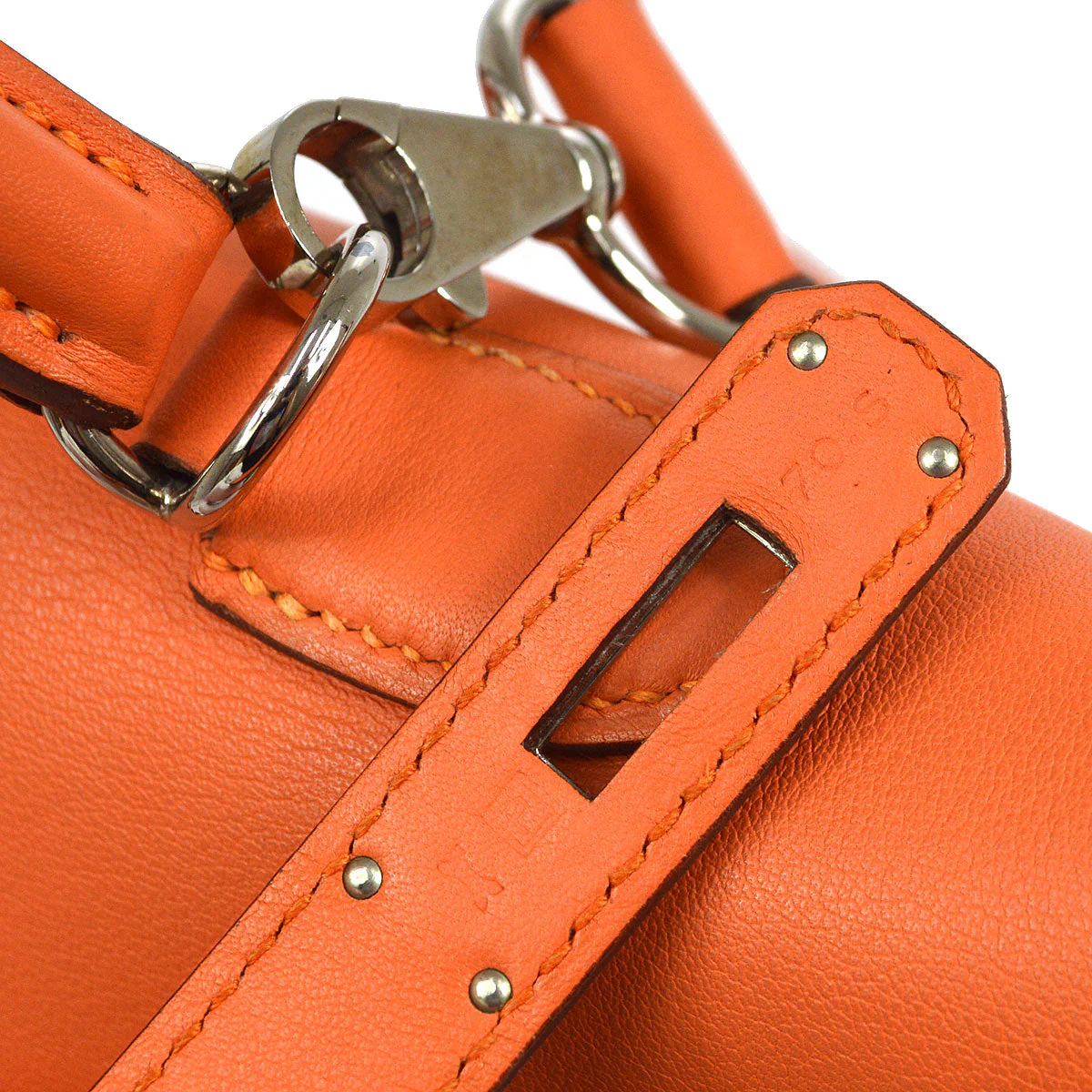 HERMES * 2012 Kelly Lakis 35 Mango Swift - Image 11