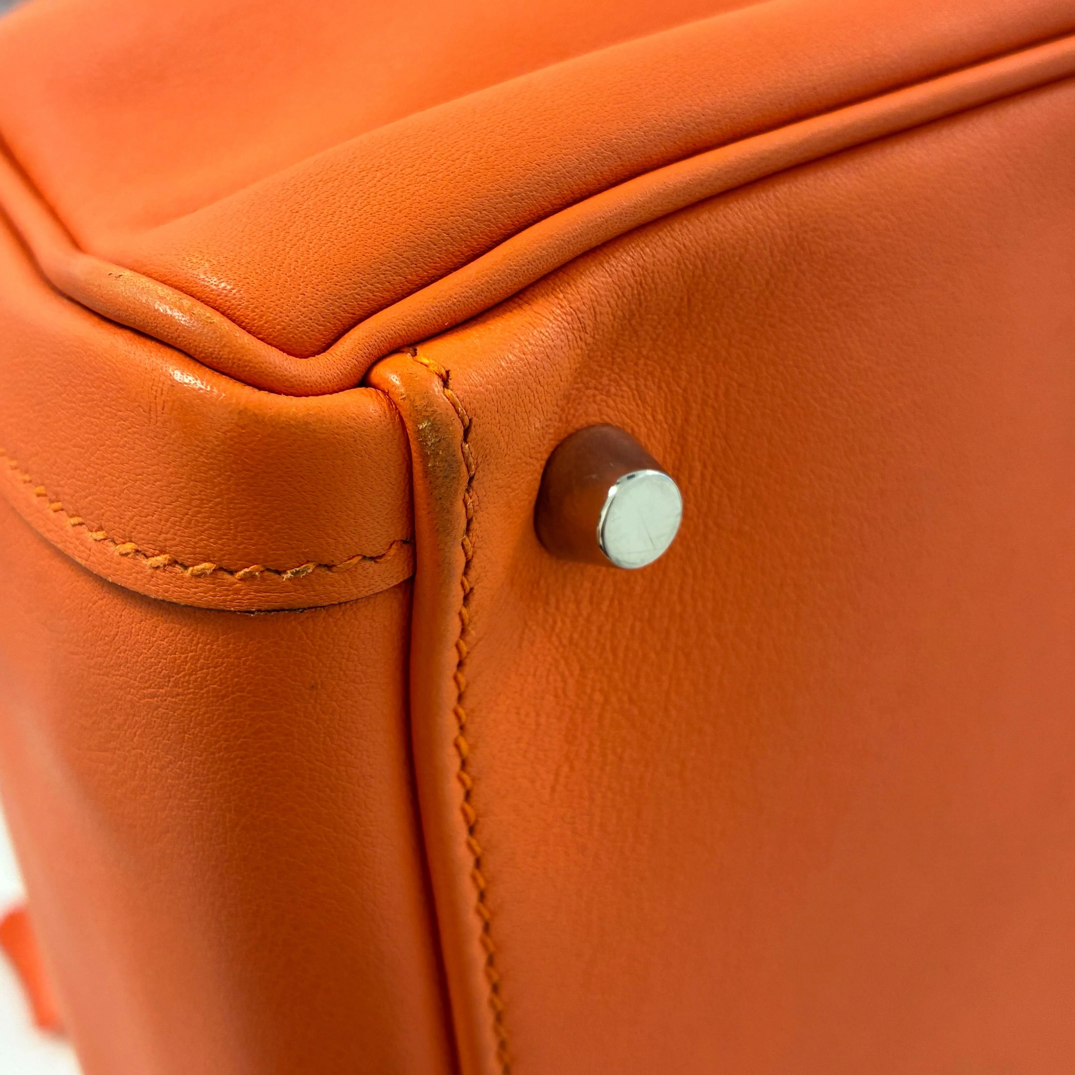 HERMES * 2012 Kelly Lakis 35 Mango Swift - Image 12