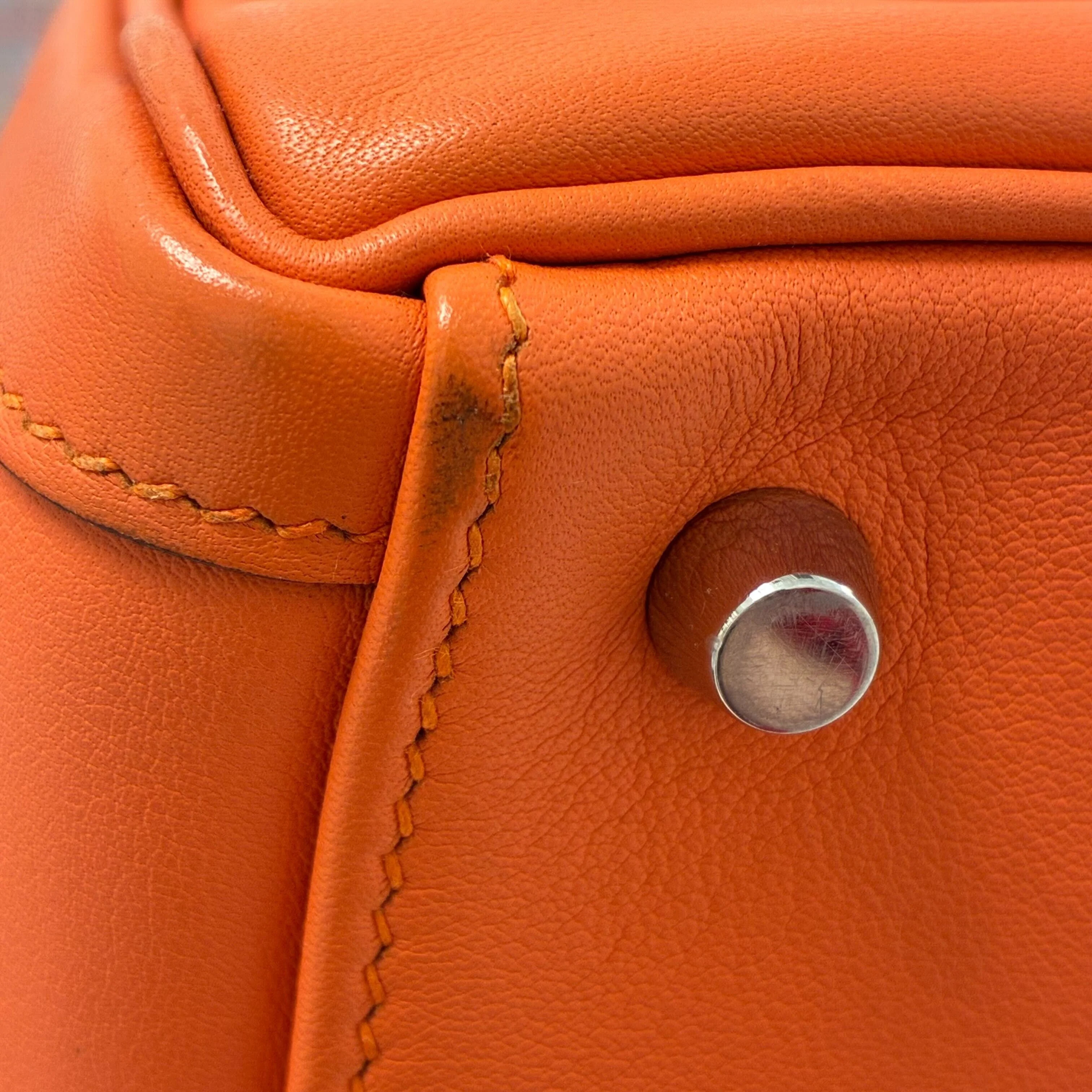HERMES * 2012 Kelly Lakis 35 Mango Swift - Image 13