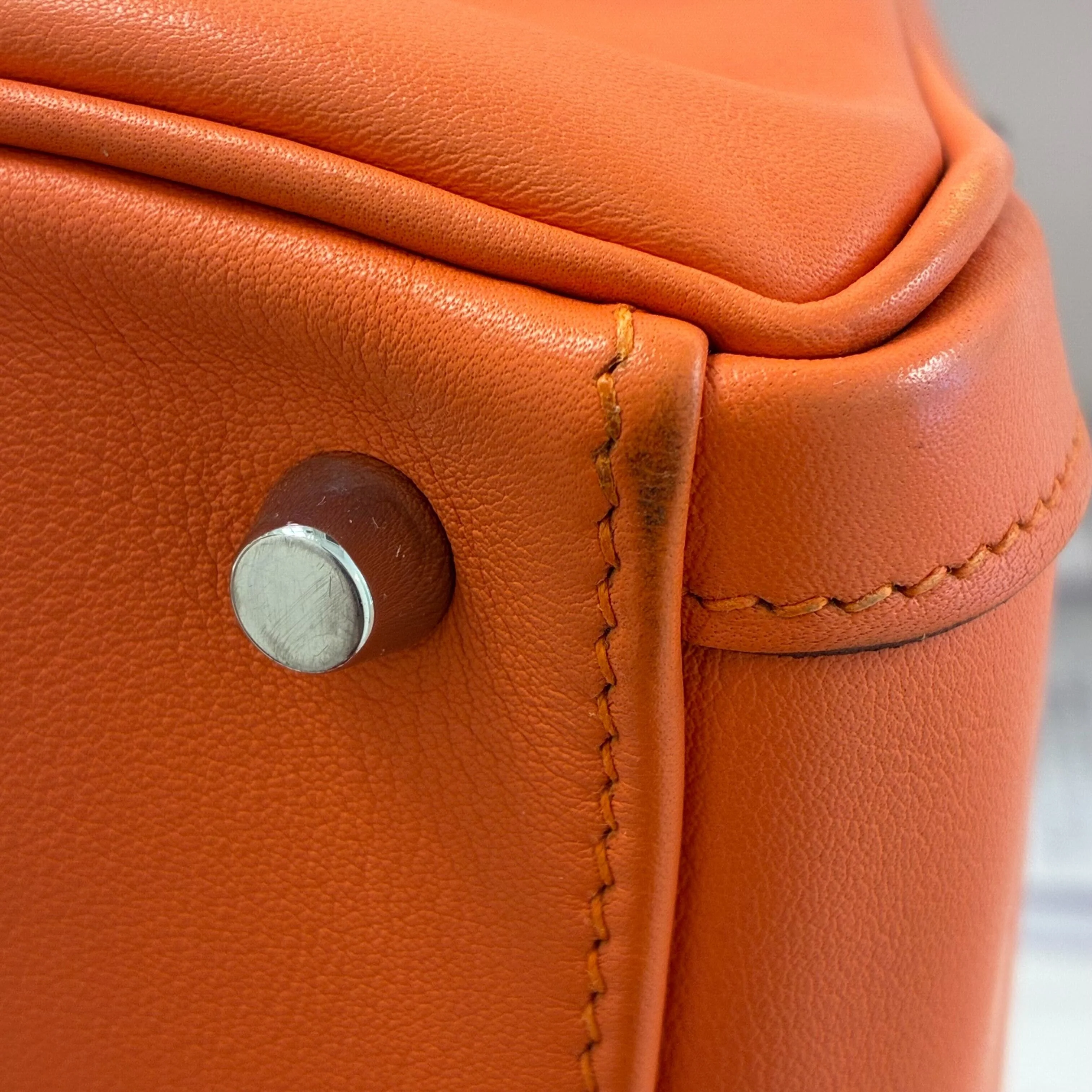 HERMES * 2012 Kelly Lakis 35 Mango Swift - Image 14