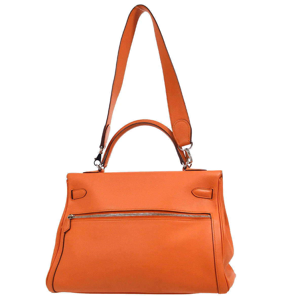 HERMES * 2012 Kelly Lakis 35 Mango Swift - Image 3