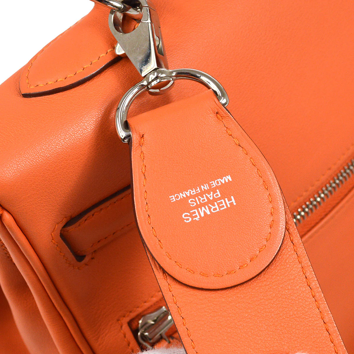 HERMES * 2012 Kelly Lakis 35 Mango Swift - Image 6