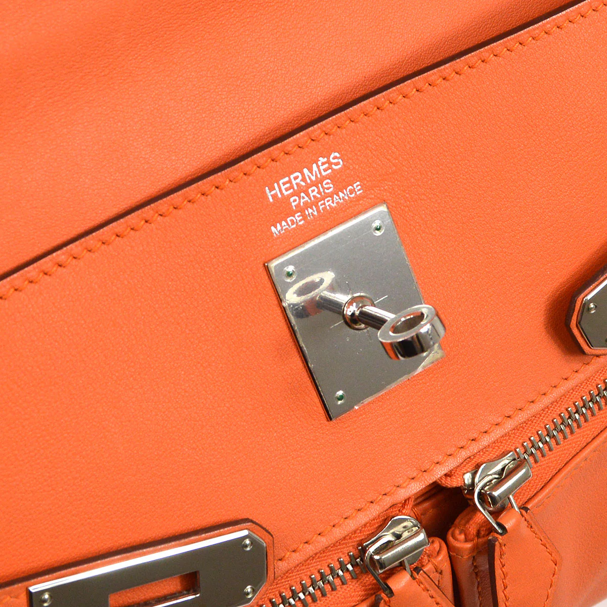 HERMES * 2012 Kelly Lakis 35 Mango Swift - Image 7