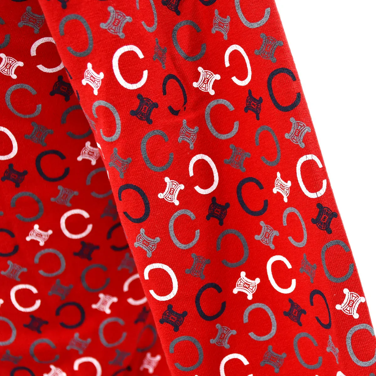 Celine C Macadam T-shirt Red #M - Image 5