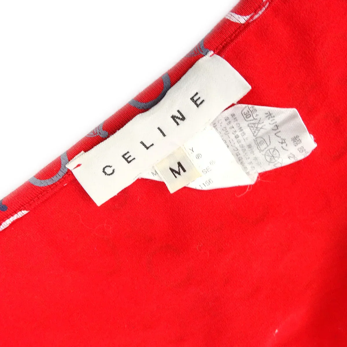 Celine C Macadam T-shirt Red #M - Image 9