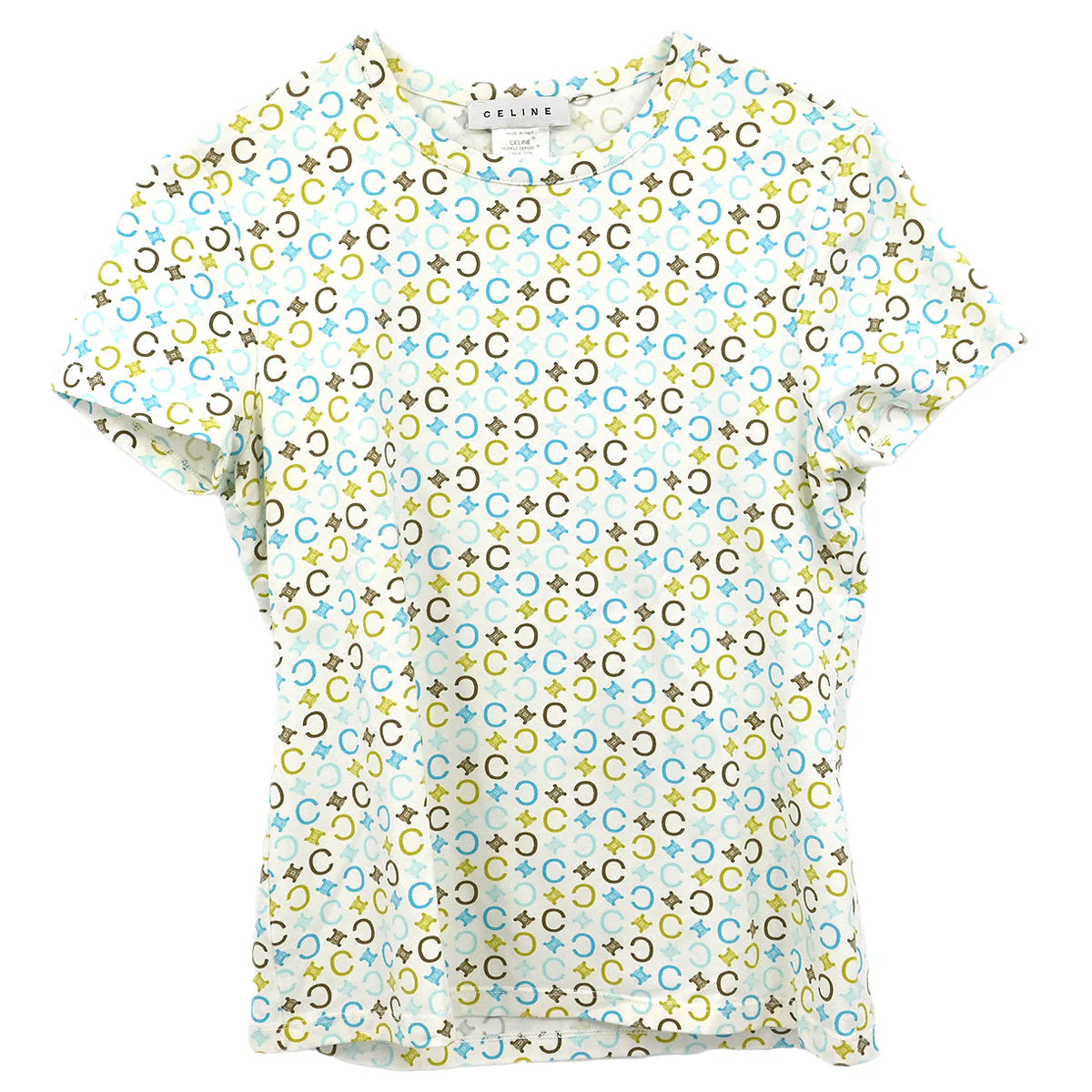 Celine Macadam T-shirt White