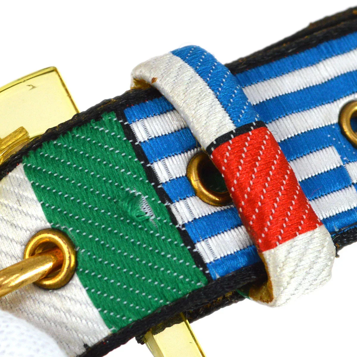 CHANEL 1995 National Flag Belt #70 - Image 3