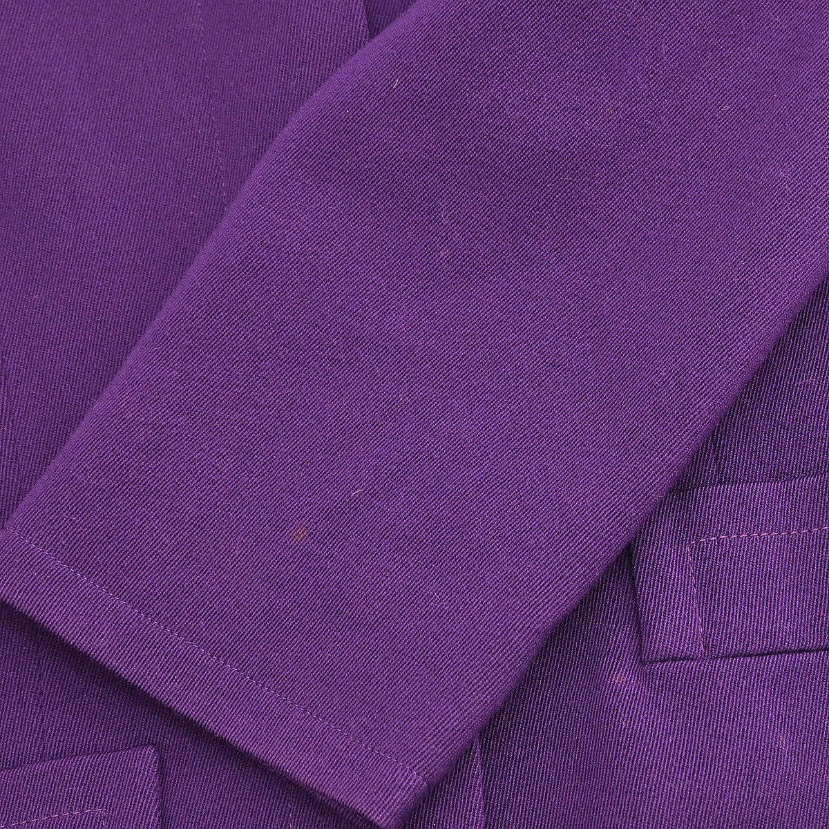 Celine #38 Setup Suit Jacket Skirt Purple - Image 4