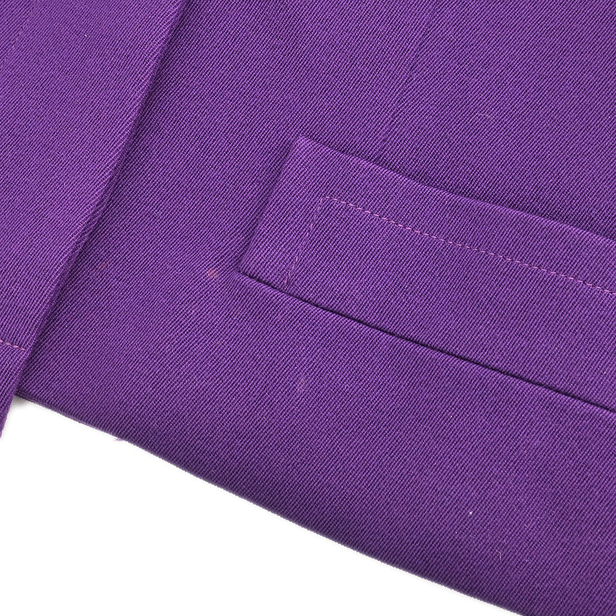 Celine #38 Setup Suit Jacket Skirt Purple - Image 6