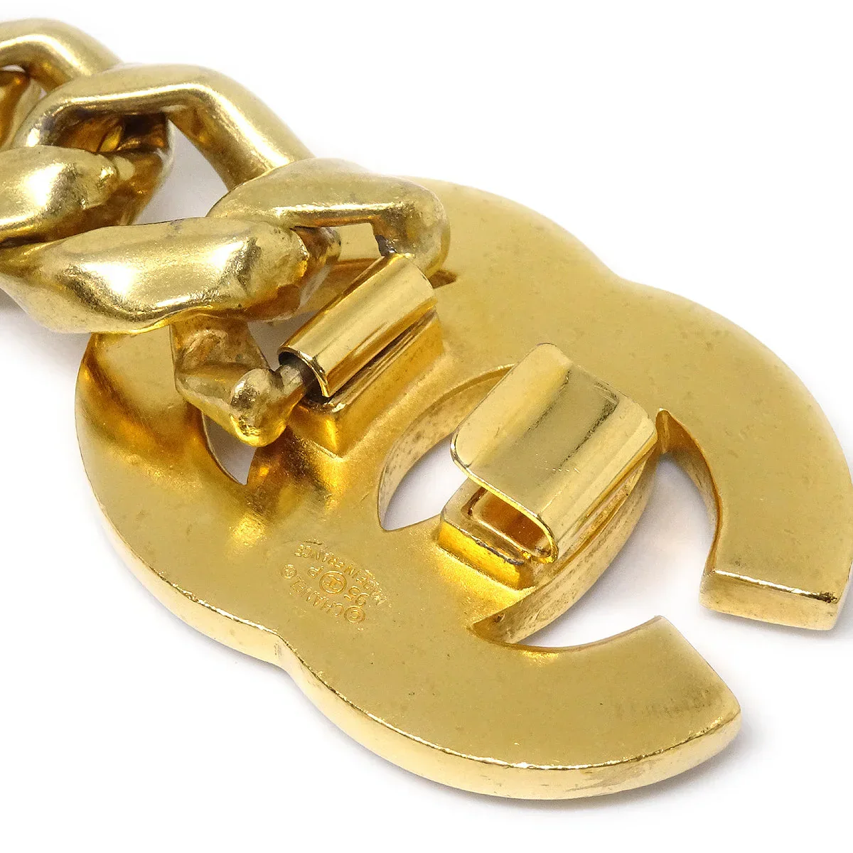 Chanel 1995 Crystal & Gold CC Chain Belt 95P - Image 3