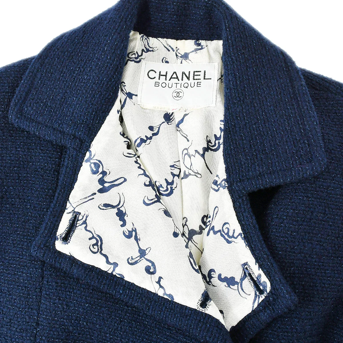 Chanel jacket skirt suit #34 - Image 5