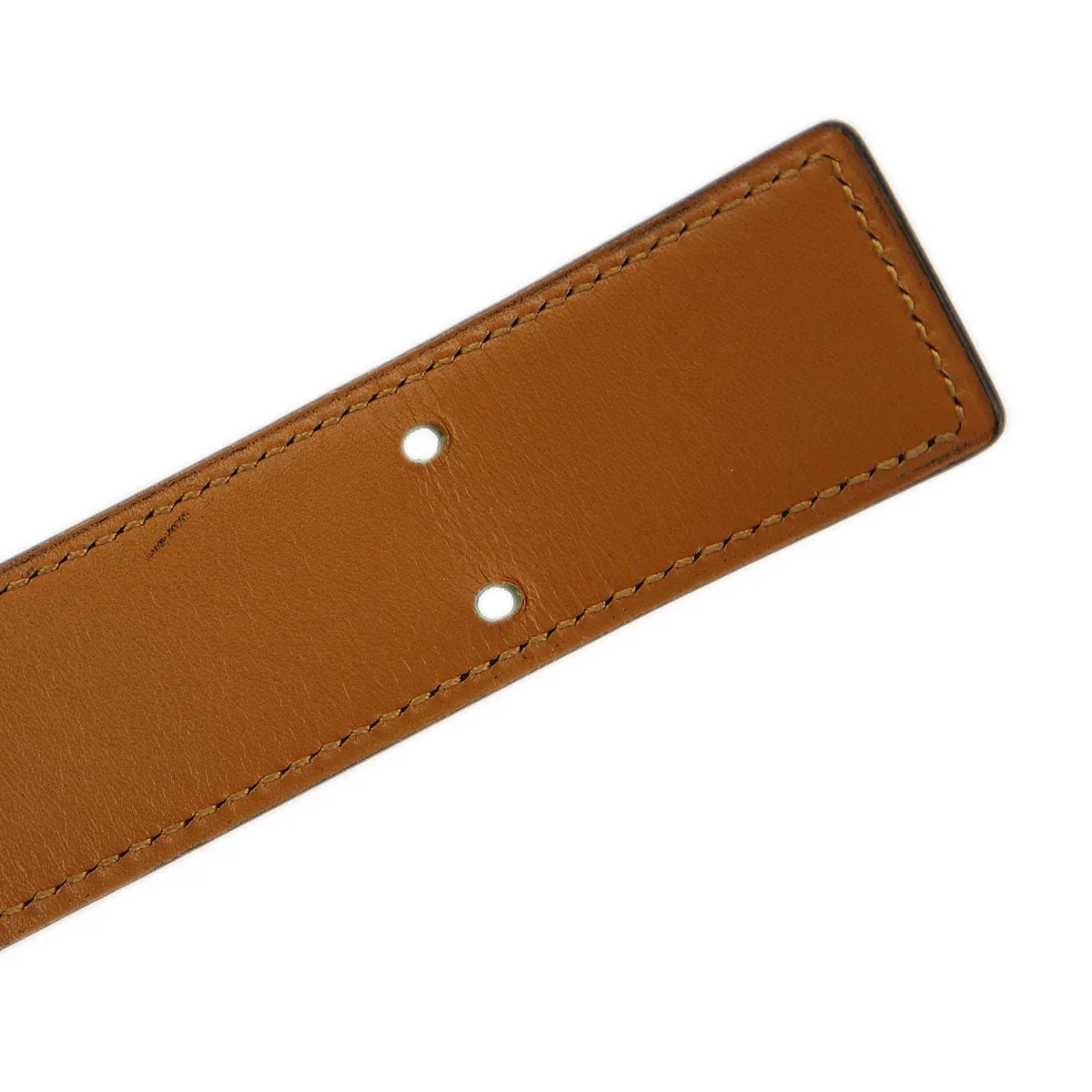 Hermes 1981 Horse Carriage Belt Black #70 Small Good - Image 6