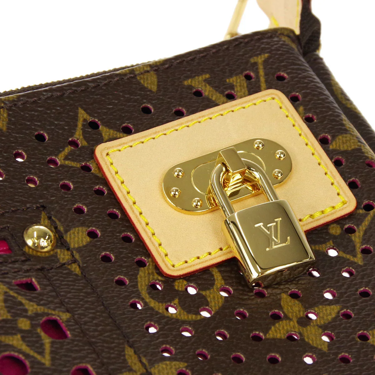 Louis Vuitton 2006 Monogram Perfo Pochette Accessoires M95183 - Image 4