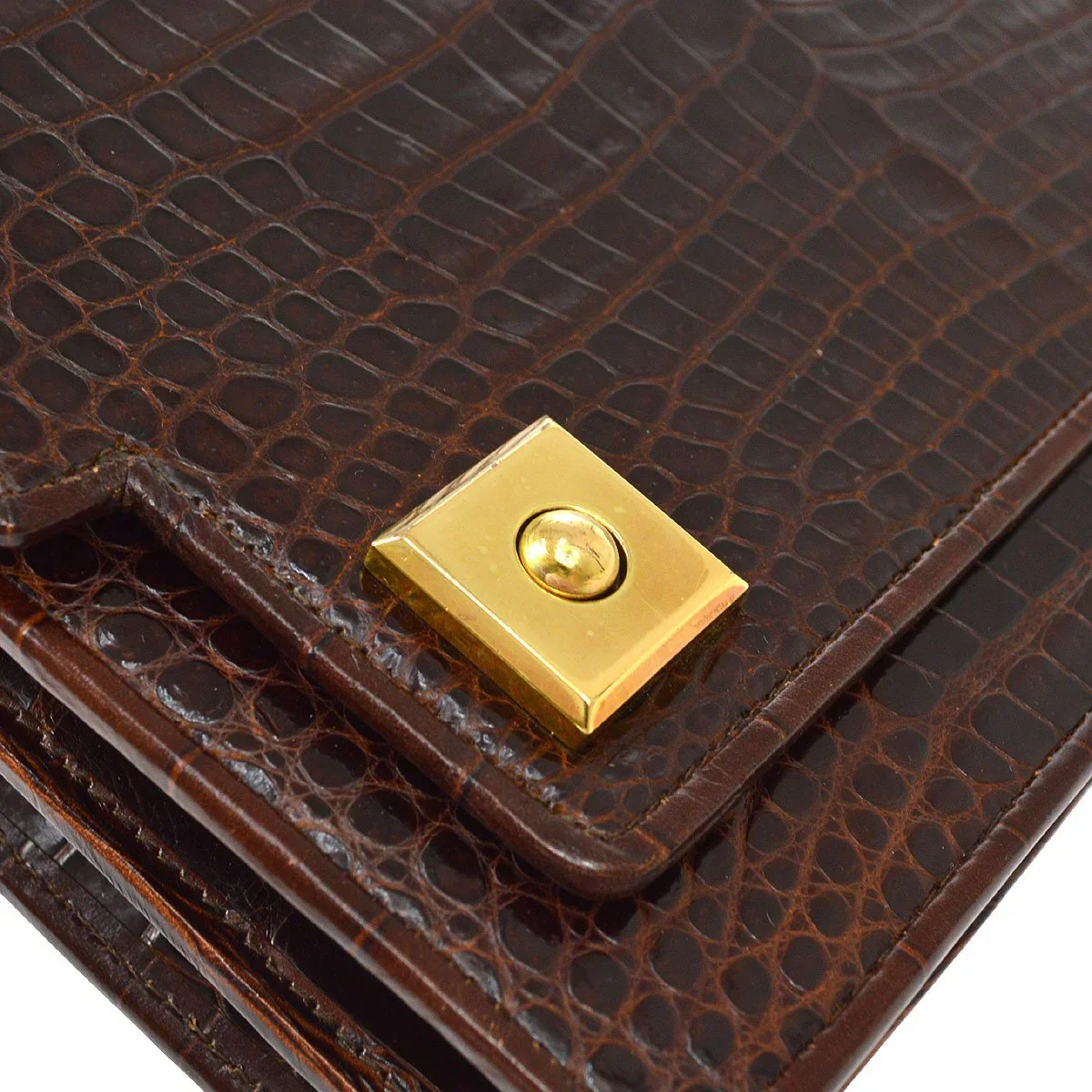 Hermes 1980s CrPiano Handbag - Image 3