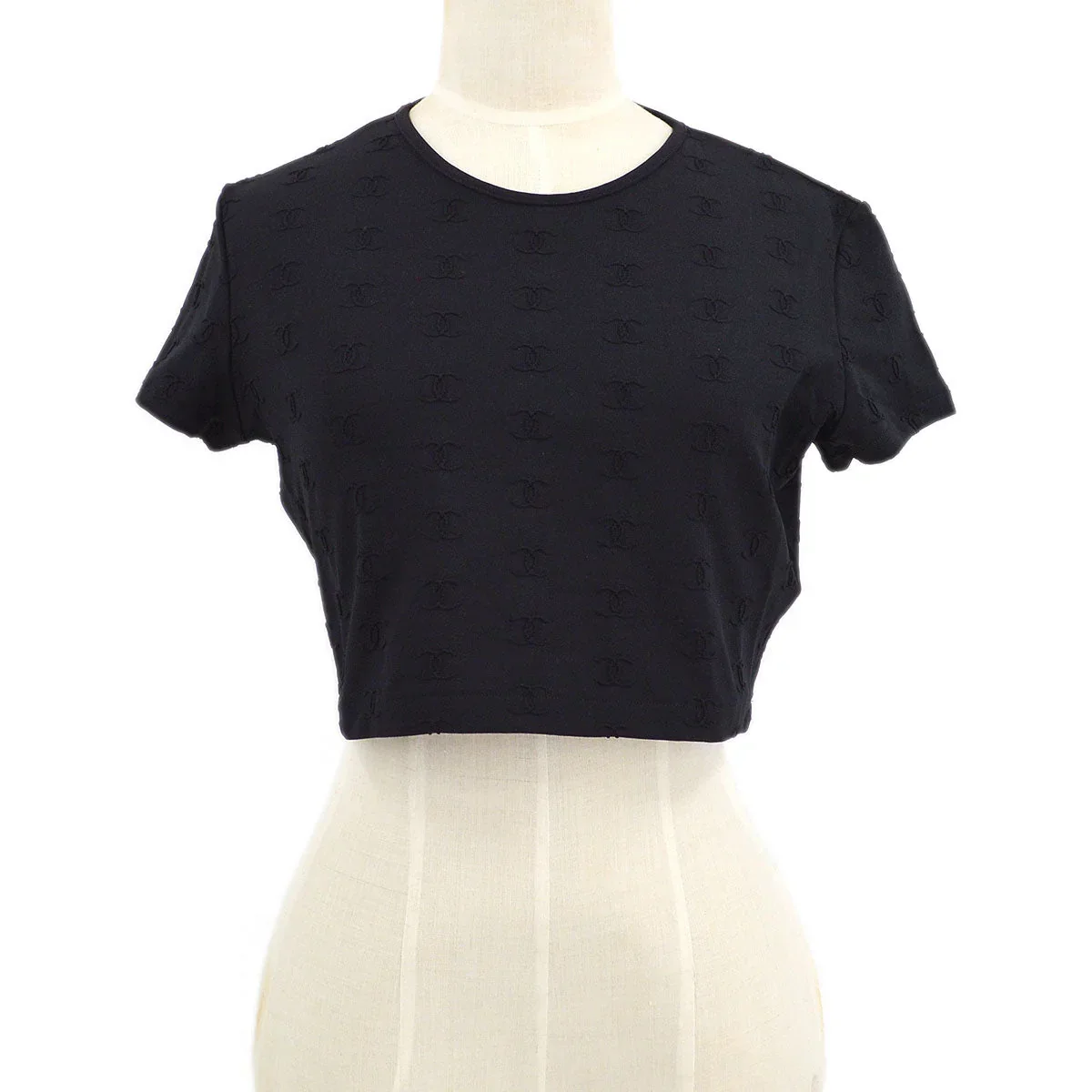Chanel 1997 #42 T-Shirt Black - Image 2