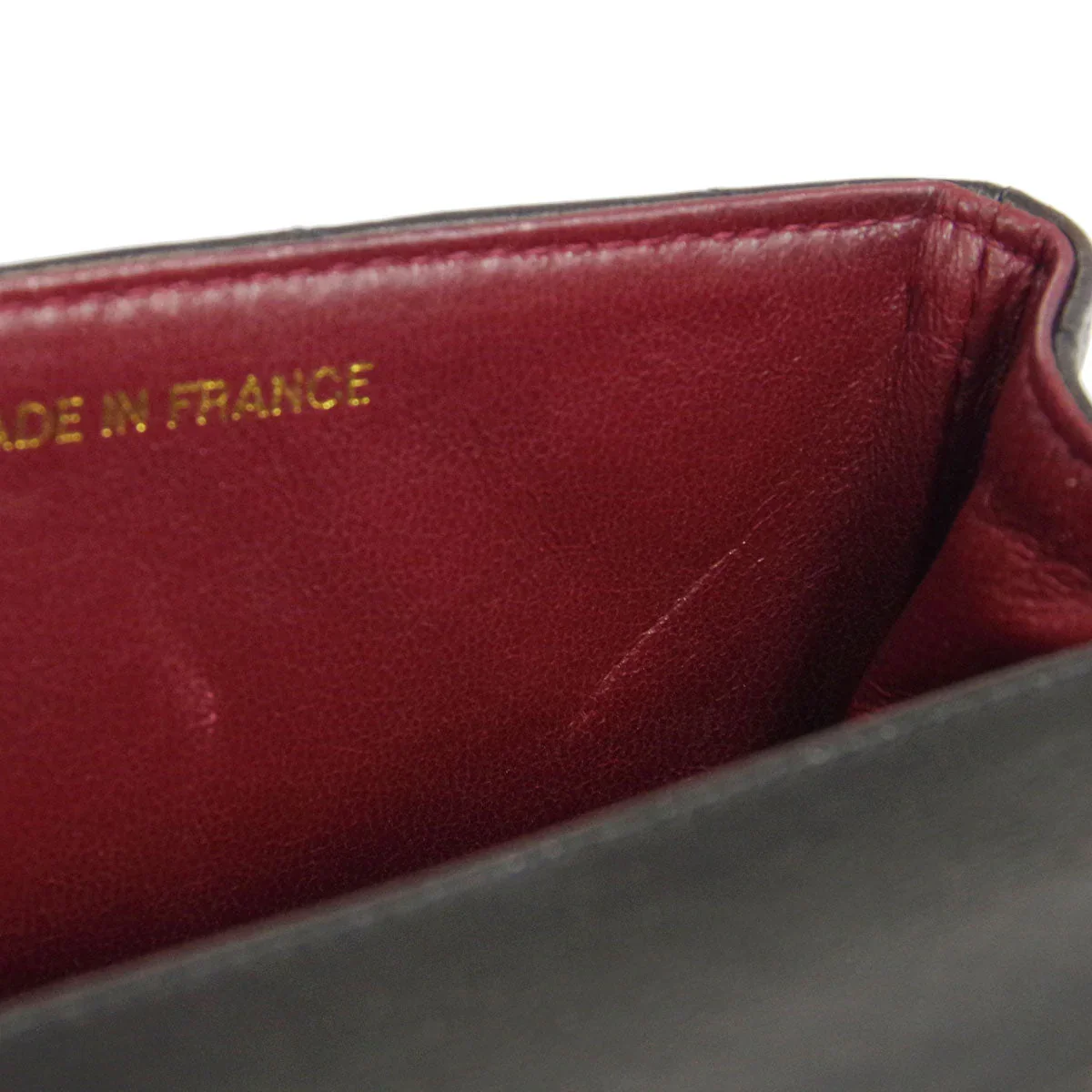 Chanel 1994 Black Lambskin Micro Classic Flap Handbag - Image 10