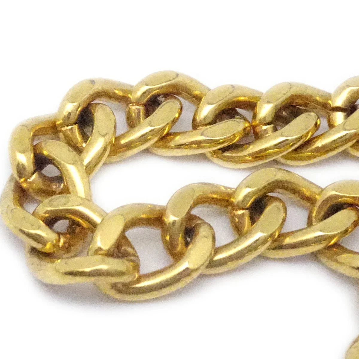 Chanel Turnlock Chain Bracelet Gold 96P - Image 3
