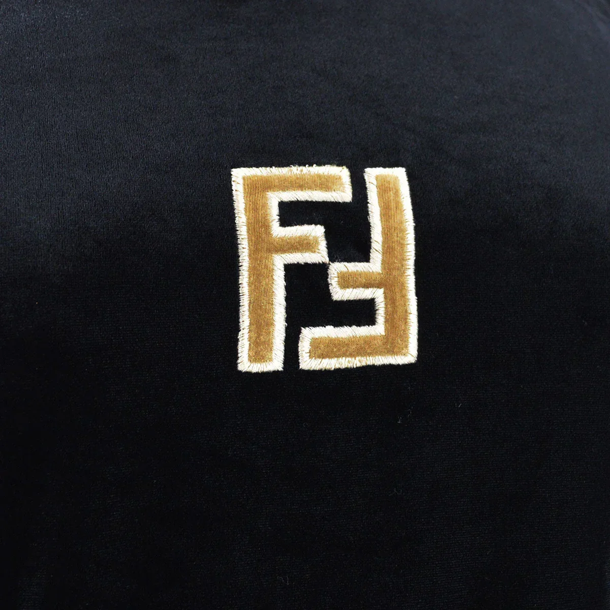 FENDI FF patch long-sleeved T-shirt - Image 3