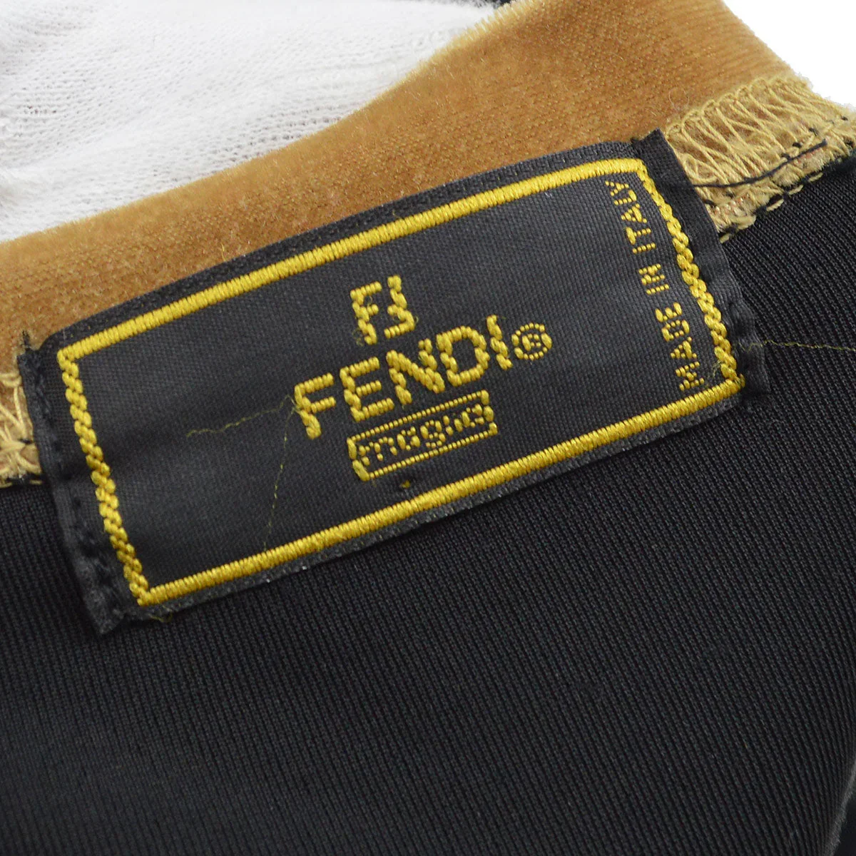FENDI FF patch long-sleeved T-shirt - Image 9