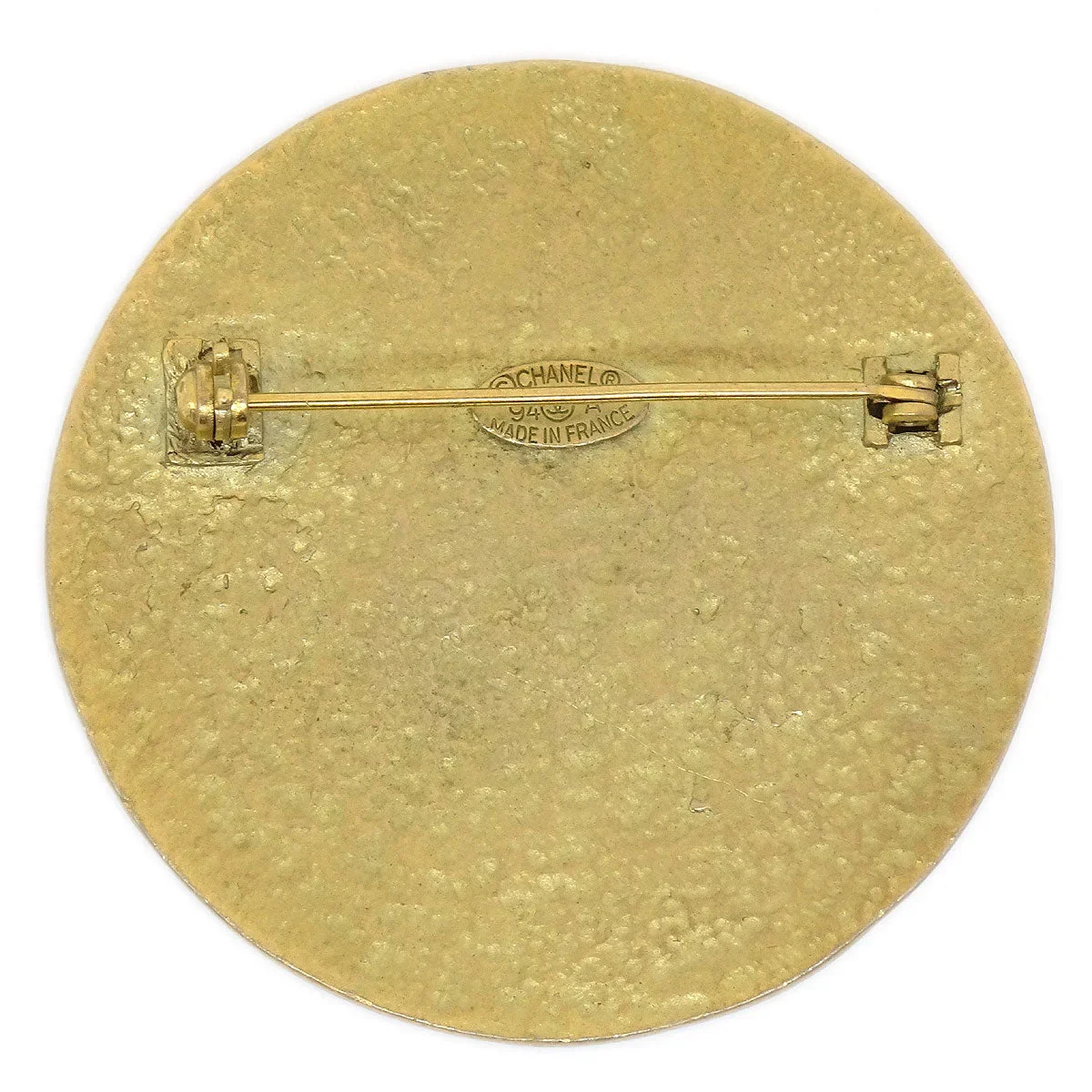 Chanel 1994 Brooch Pin Gold 94A - Image 2