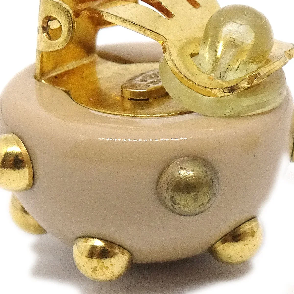 CHANEL Button Earrings Clip-On 00A - Image 2