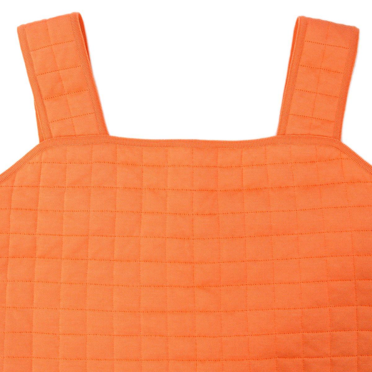 CHANEL 2000 Identification Orange Cotton Choco Bar Top #40 - Image 5