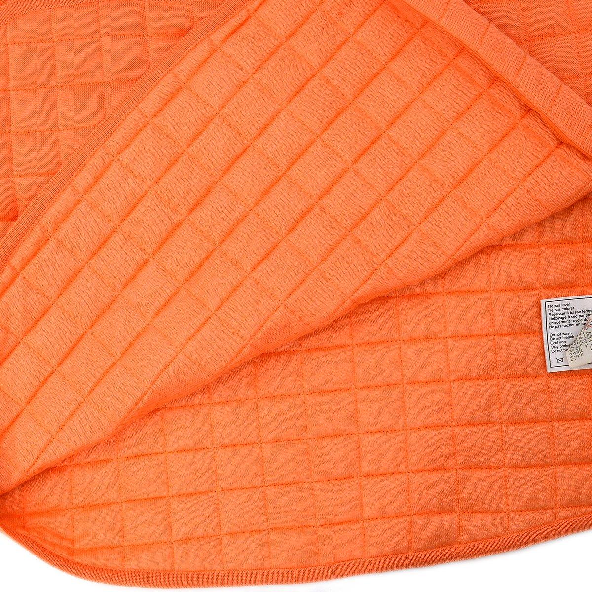 CHANEL 2000 Identification Orange Cotton Choco Bar Top #40 - Image 6